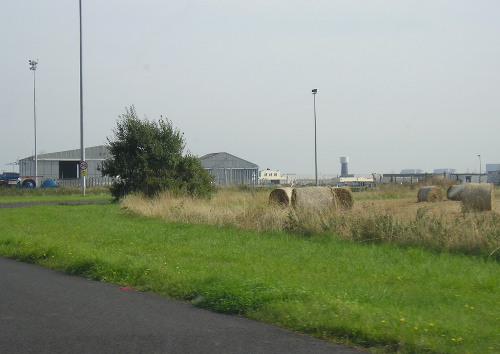 Lydd airfield near Romney Marsh, East Sussex